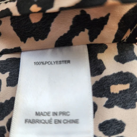 FINDERS KEEPERS shorts leopard animal print size 6/8 - Picture 6 of 6